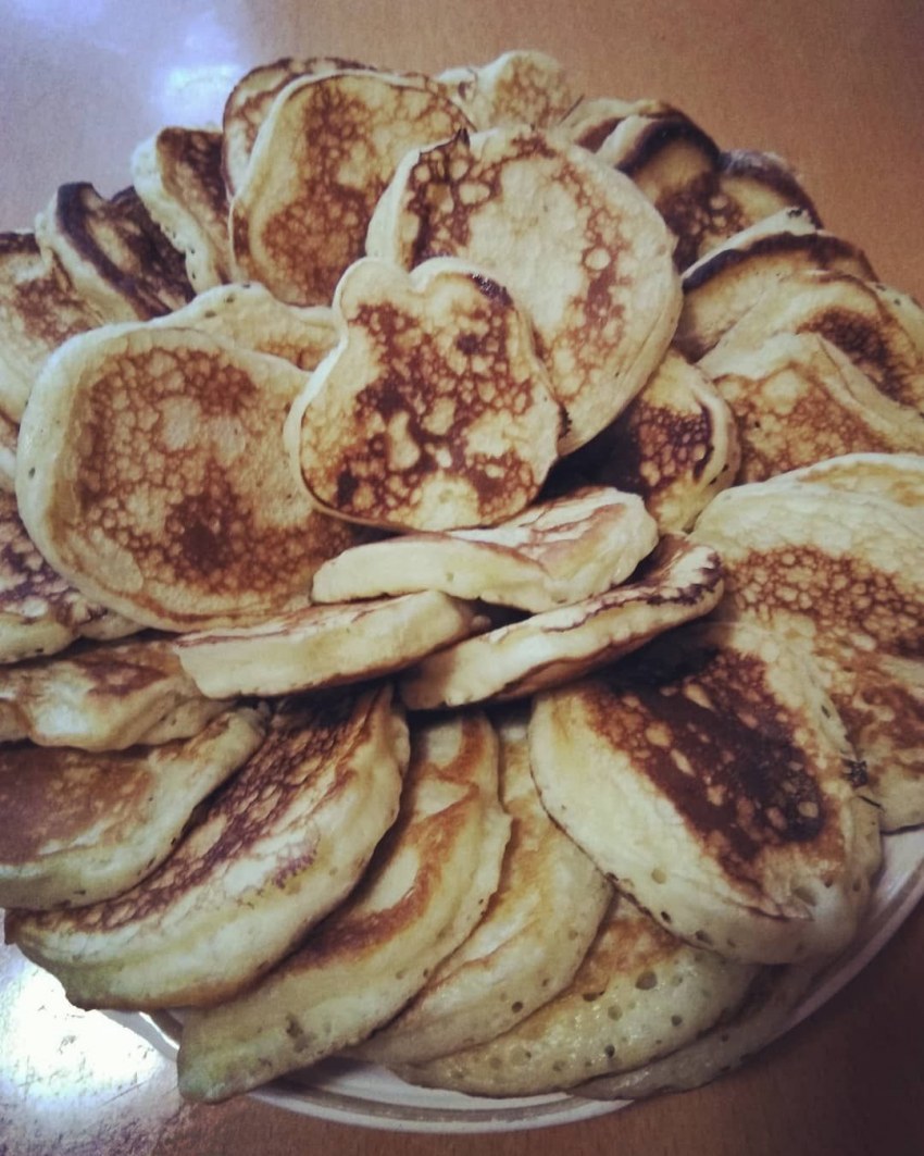 Вкусные оладьи