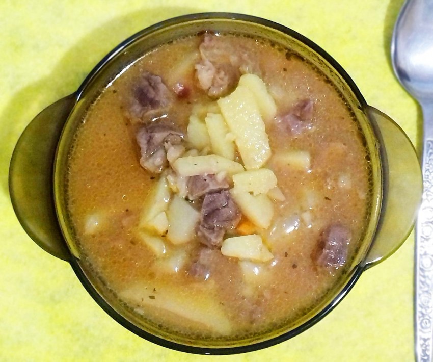 Мастава с фрикадельками