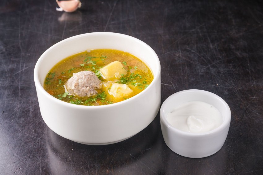 Супчик с фаршем