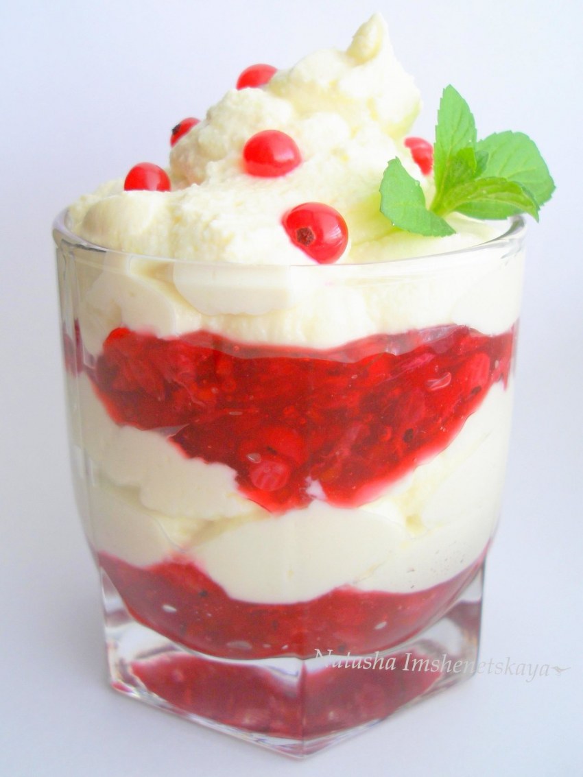 Йогурт с фруктами