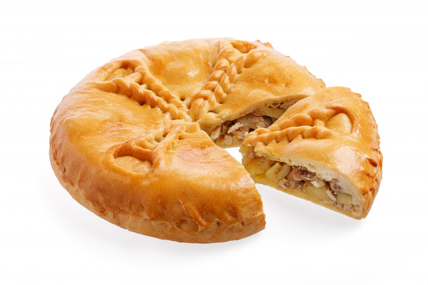 Пирог с курицей