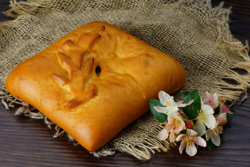 Пирог с капустой