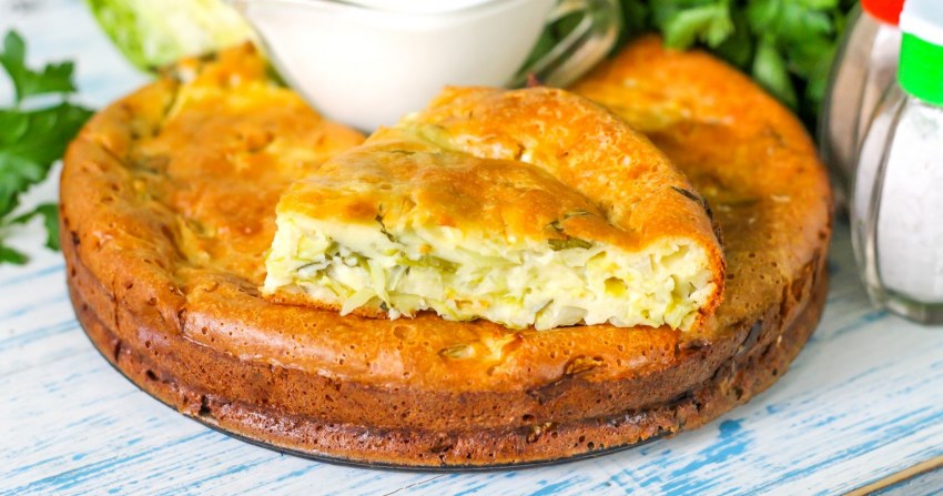 Капустный пирог «Сытый еврей»
