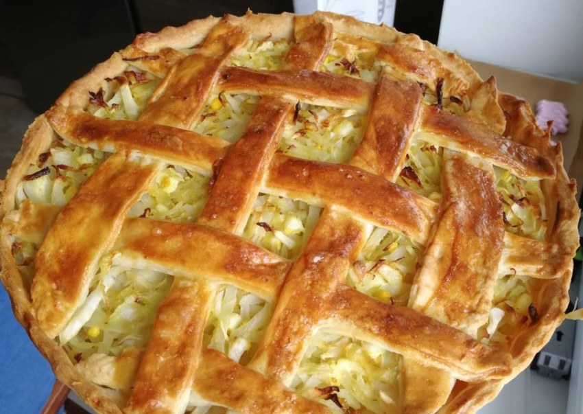 Красивые пироги с капустой