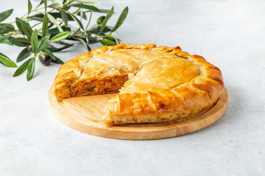 Тесто фило пирог улитка