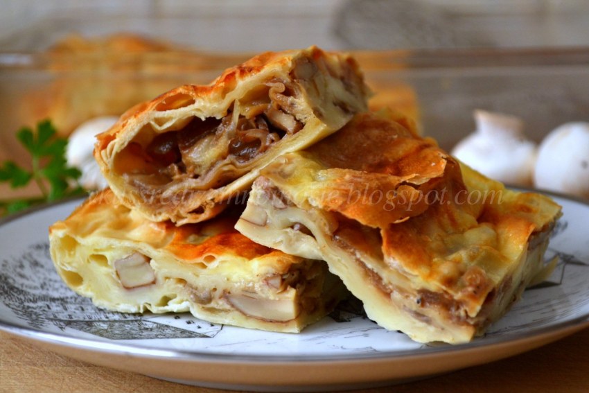 Блюда из теста фило