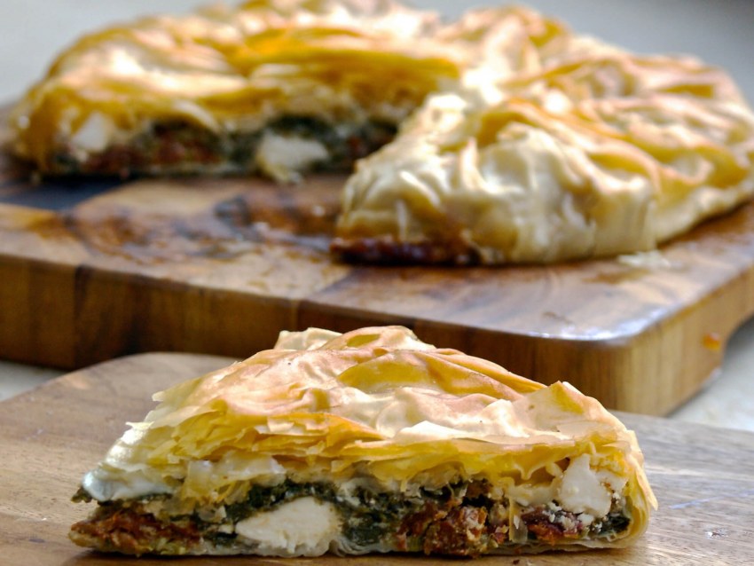 КИШ из теста фило