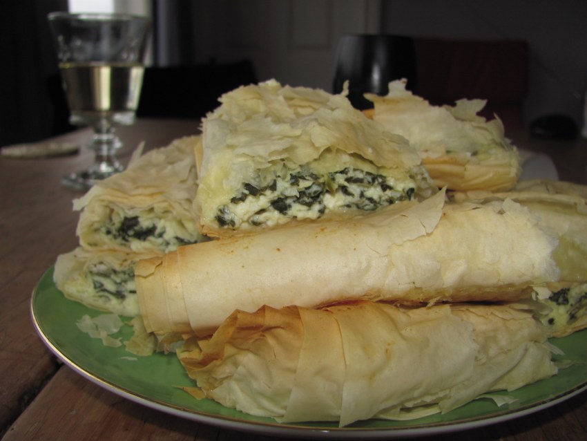 Спанакопита греческий пирог