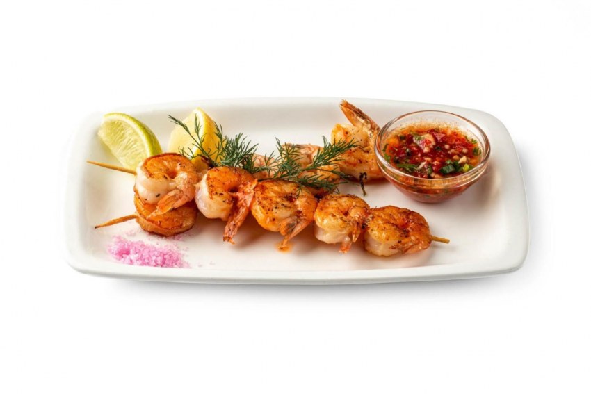 Креветки завернутые в бекон