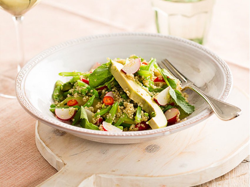 Теплый салат биф