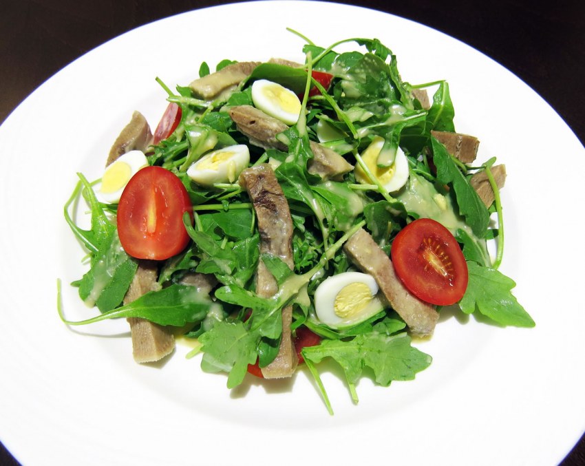 Итальянский салат «Парма руккола»