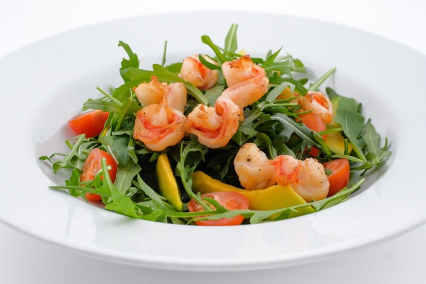 Салат с языком