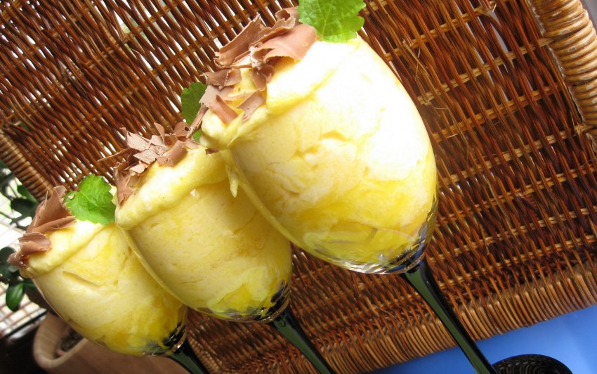 Мороженое из банана калорийность на 100