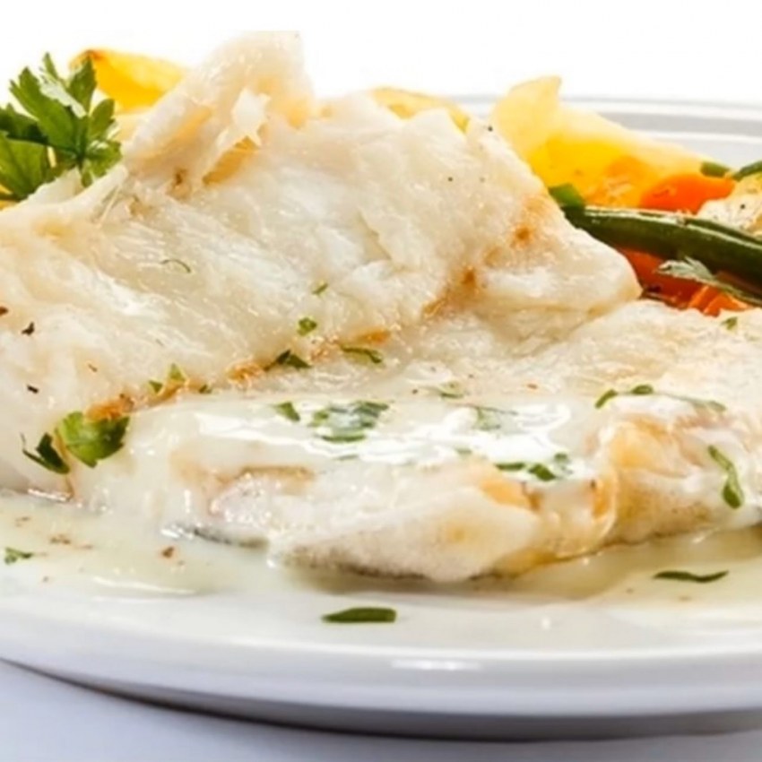 Семга в сливочном соусе