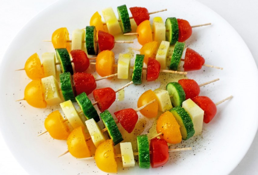 Дыня с сыром