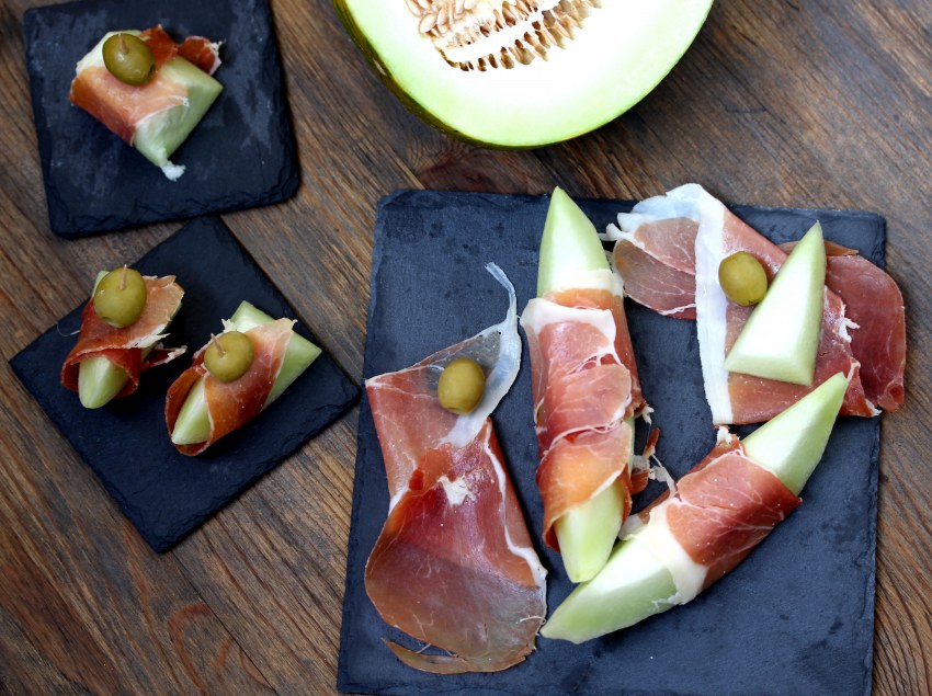 Пармская ветчина с дыней