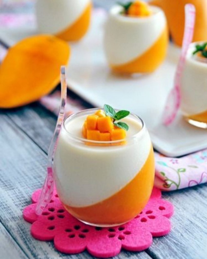 Желе в апельсине