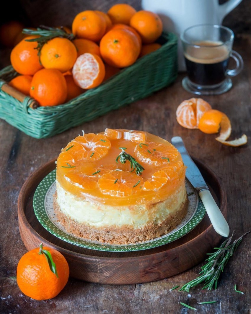 Желе с мандариновым соком