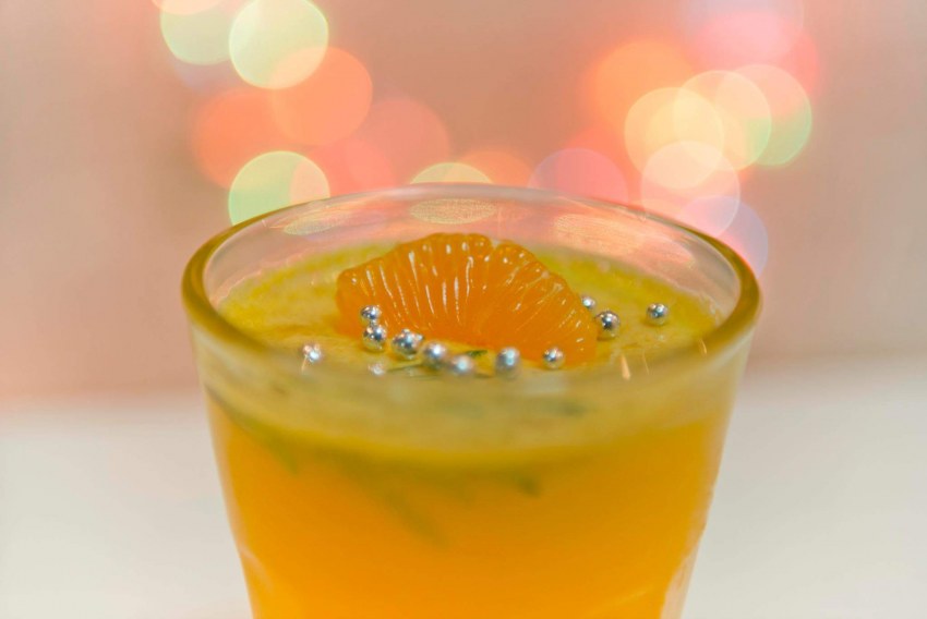 Панна котта апельсиновая