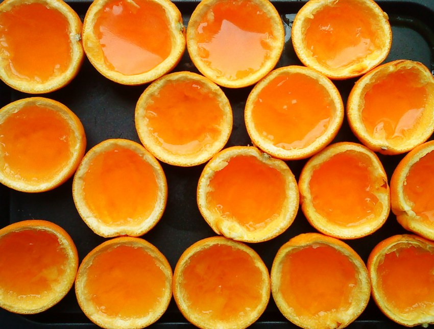 Оранжевое желе