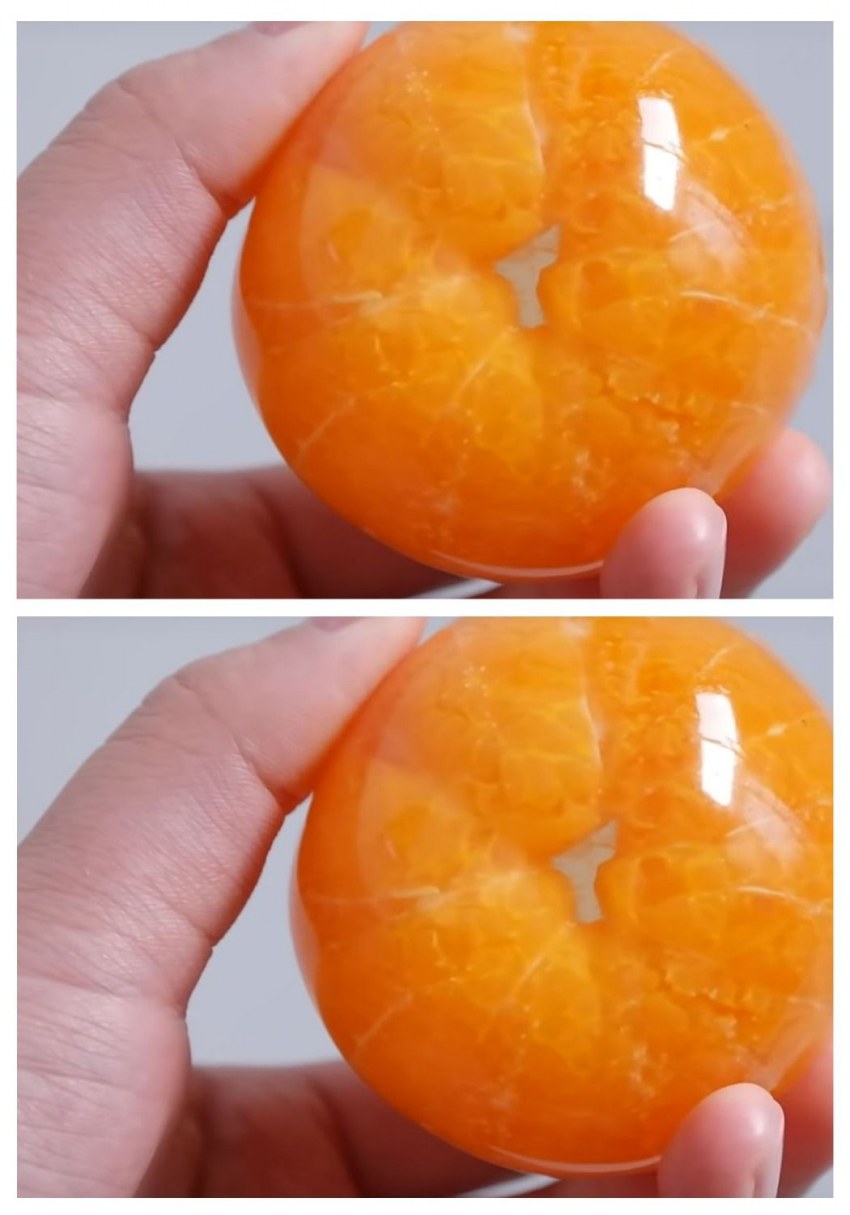 Панакота с мандариновым желе