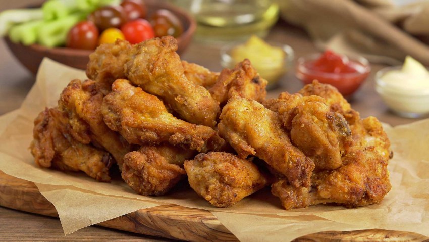 Отбивные в сухарях