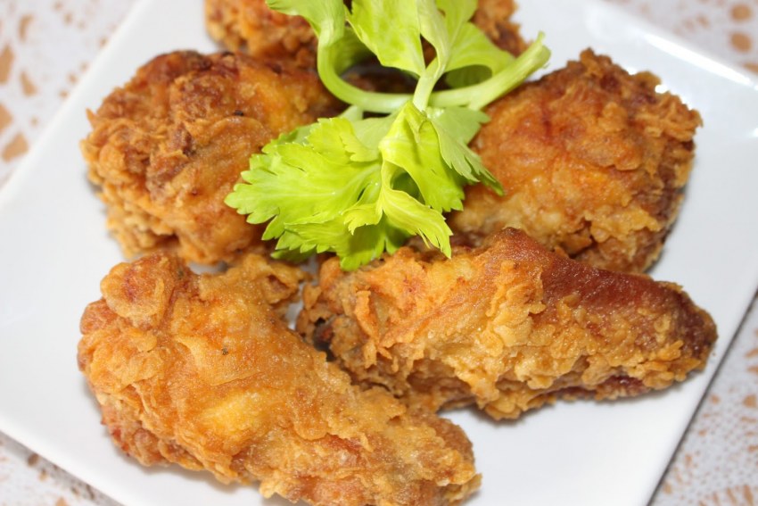 Крылышки в панировке