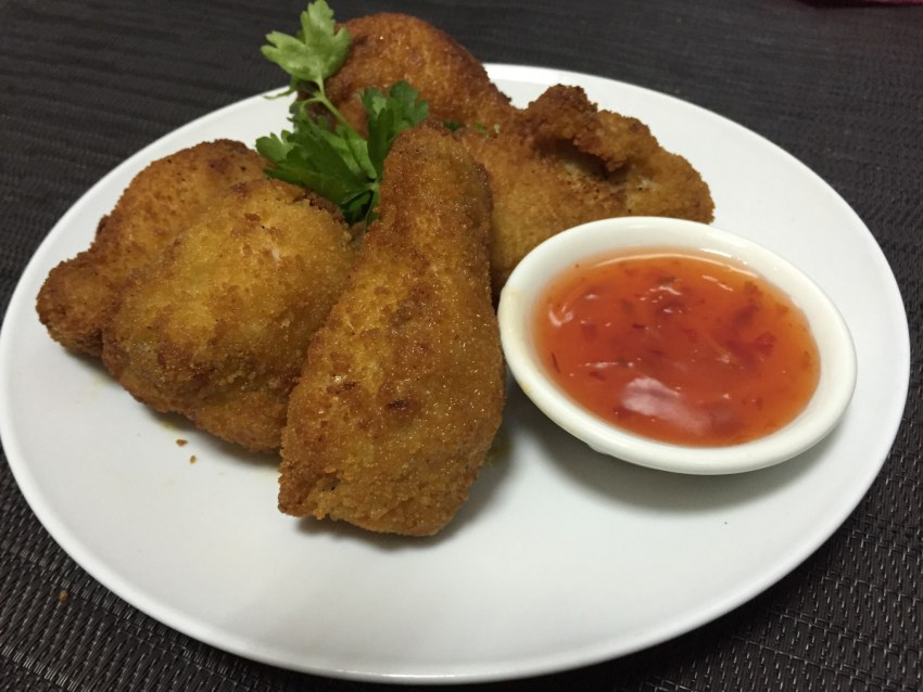 Куриные голени в панировке