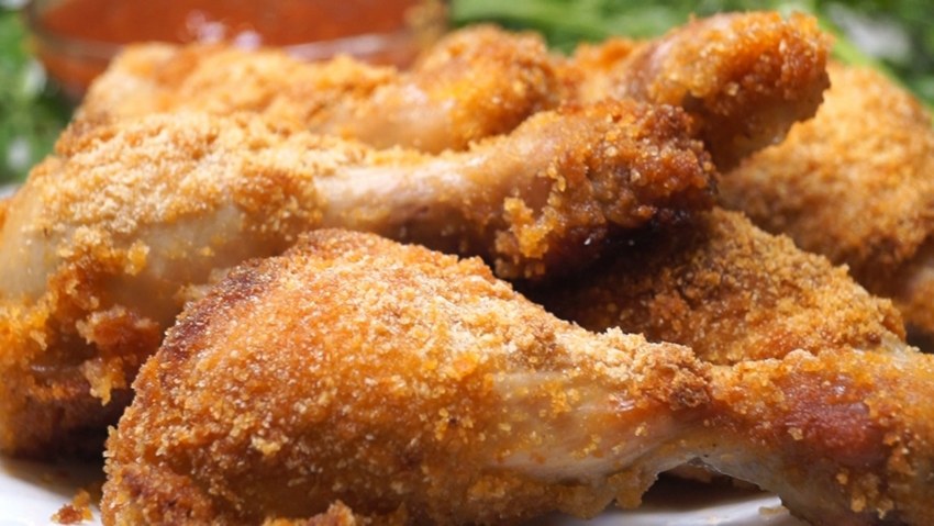 Курица во фритюре