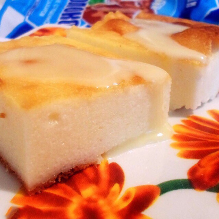 Творожная запеканка в силиконовой форме порционная