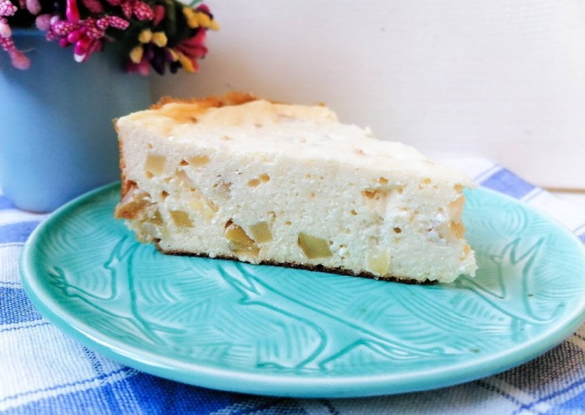 Творожно-рисовая запеканка в духовке