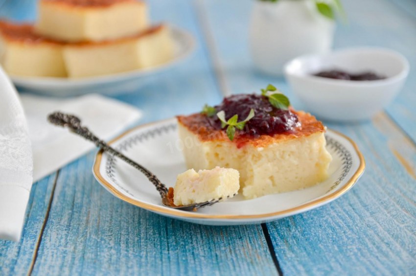 Чизкейк из манки