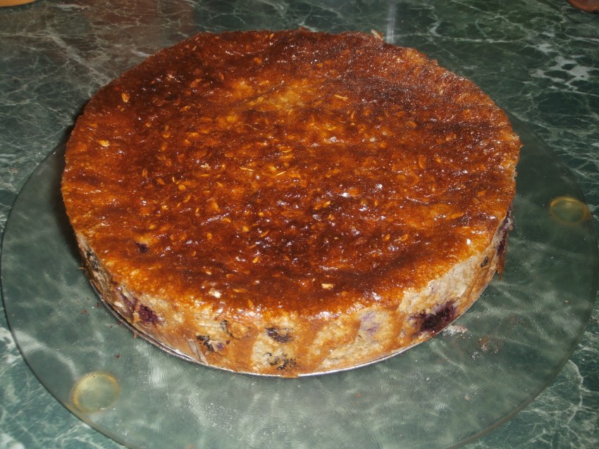 Творожная запеканка на сковороде