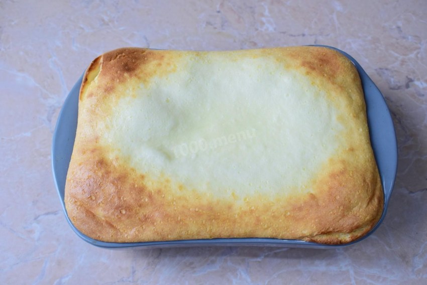 Творожная Фруктовая запеканка в духовке