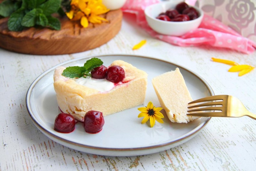 Запеканка из творога без муки