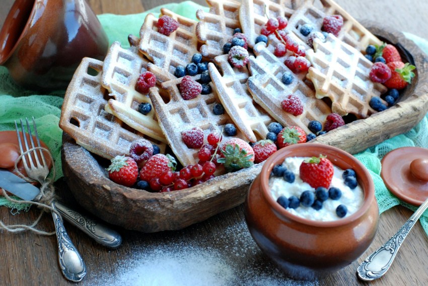 Вафли рот фронт коровка топленое молоко