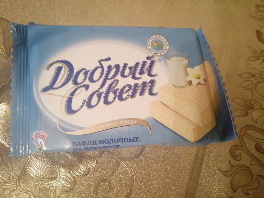 Венские вафли с карамелью