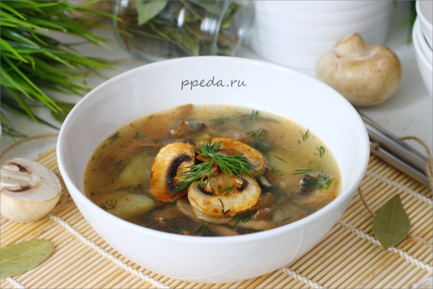 Грибная похлебка