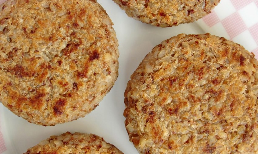 Гречневые котлеты с грибами