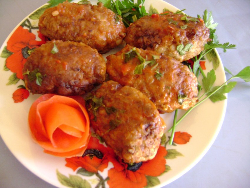 Шампиньоны запеченные с сыром