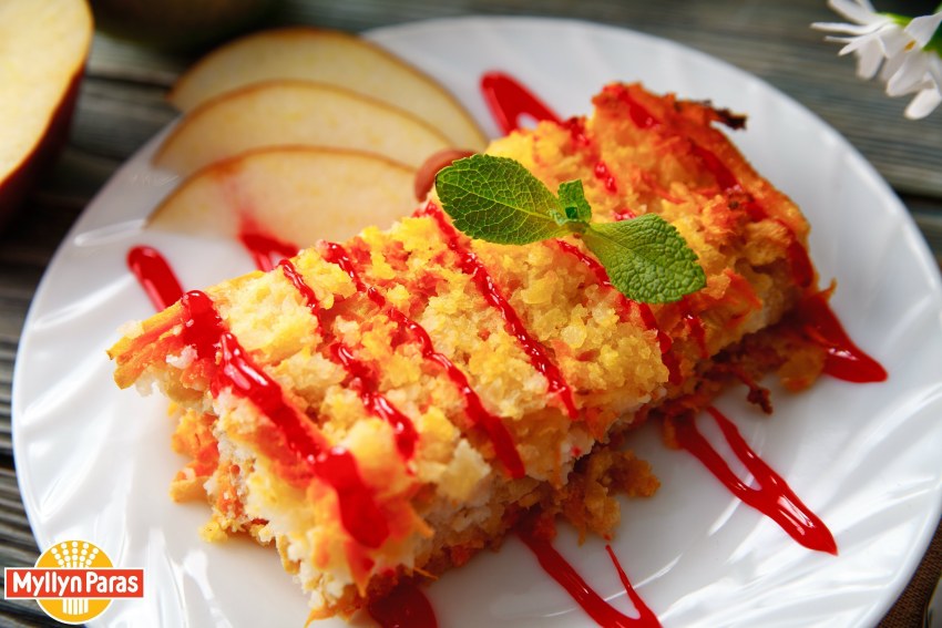 Манно морковная запеканка