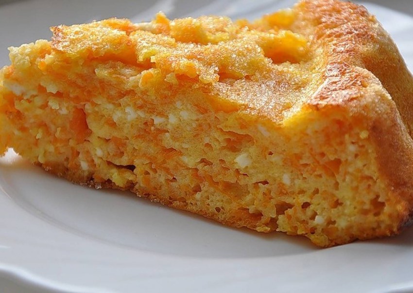 Запеканка пшенная с морковью