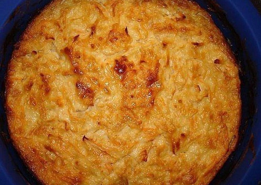 Запеканка из моркови и яблок