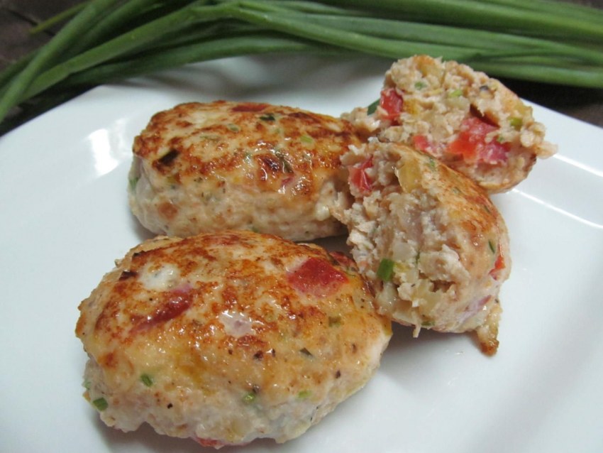Капустно куриные котлеты