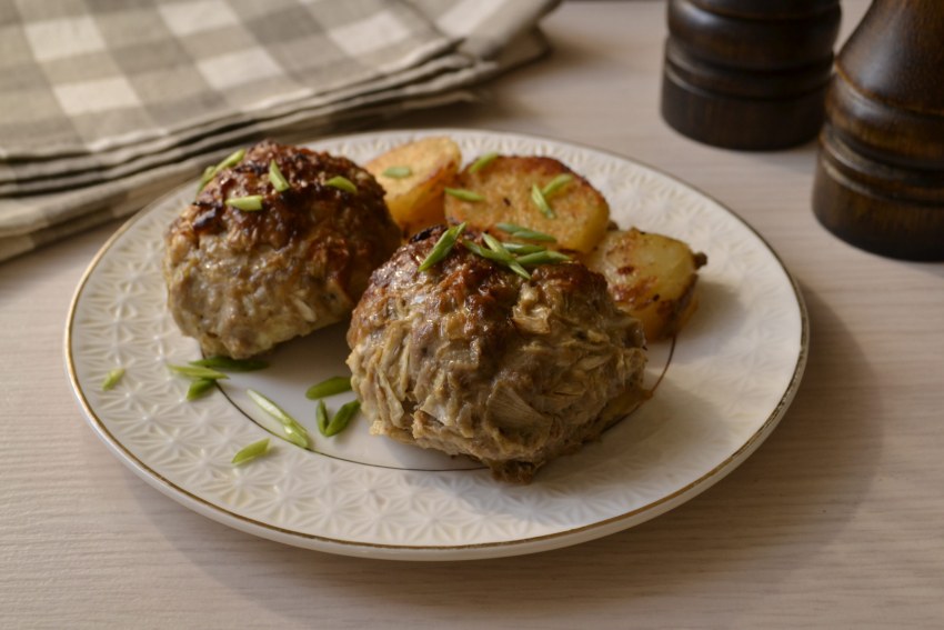 Котлеты с зеленью