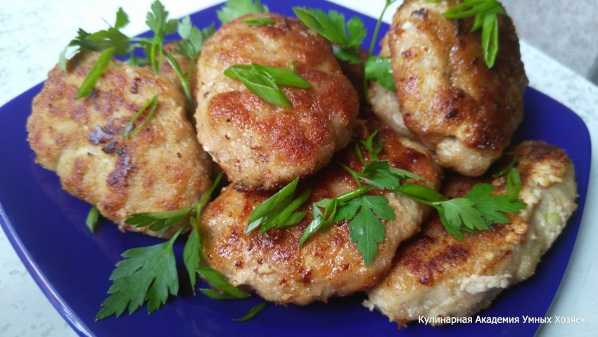 Капустно мясные котлеты