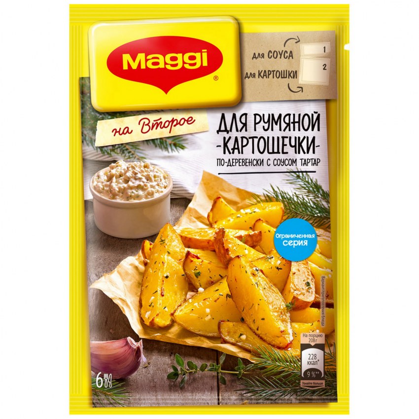 Картошка по деревенски Кнор