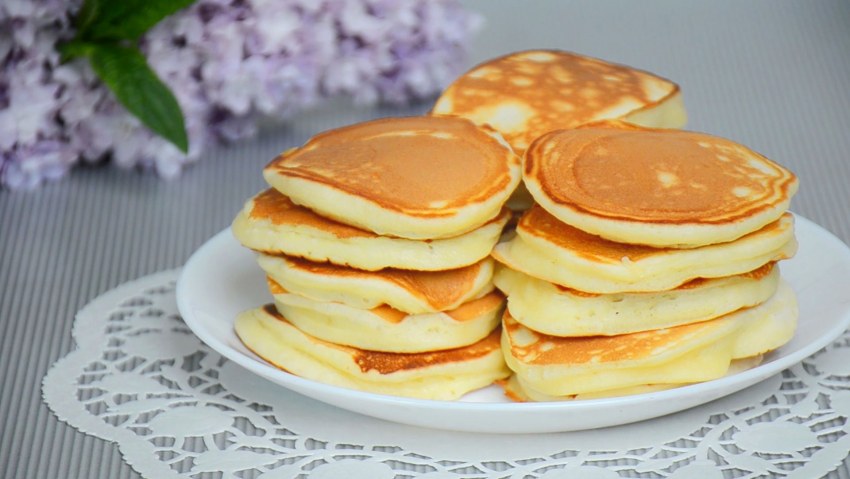 Оладьи на кефире