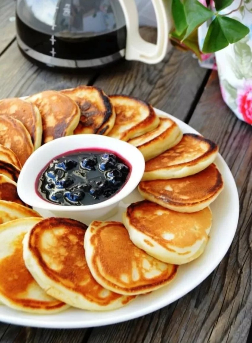 Банановые оладьи