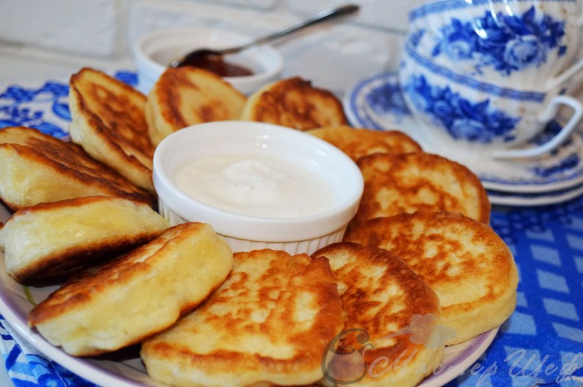Вкусные и пышные оладьи